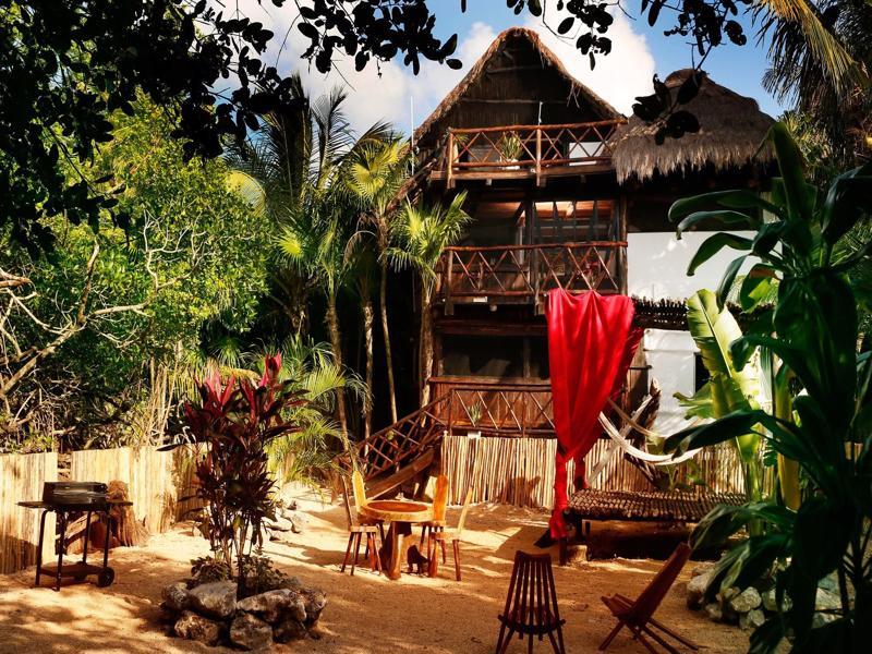 Ferienwohnung Casa Selva De Luz Tulum Exterior foto